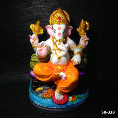 Decoration 8 Inches Lord Gaddi Ganesh
