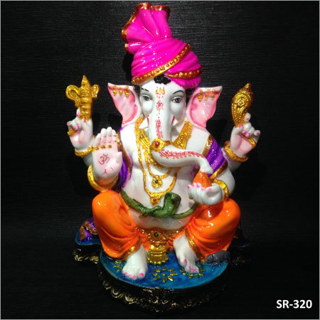 12 Inches Lord Pagdi Ganesh