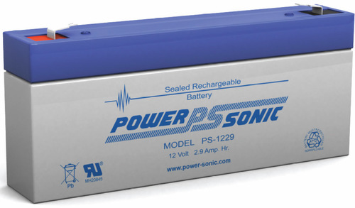 Powersonic 12V, 2.9AH Sealed Lead Acid Battery