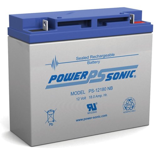 Powersonic 12V, 18AH Sealed Lead Acid Battery