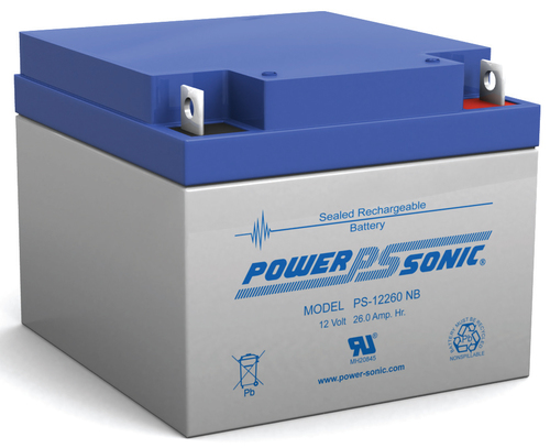 Powersonic 12V, 26AH Sealed Lead Acid Battery