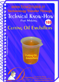 E Books Cutting Oil Emulsifier Technical Know-How Report