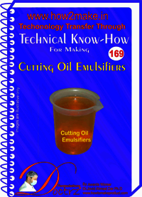 E Books Cutting Oil Emulsifier Technical Know-how Report