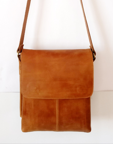 Brown Multi Purpose Everyday Market Leather Bag
