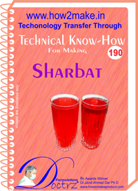 Soft Drinks Technical Know-How Reports