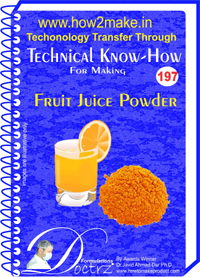 Food Products Technical Know-How Reports