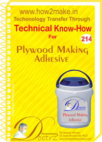 Polywood Making Adhesive Technical Know-How Report