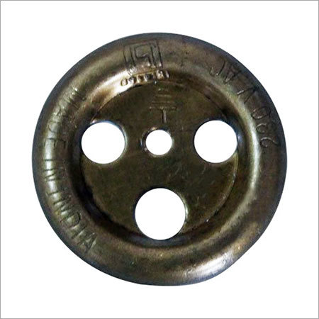 16g 4 Hole Round Brass Cup