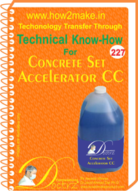 E Books Concrete Set Accelerator Cc Technical Know-How Report