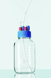 Duran Pressure Plus Bottles - Glass Material, 10-30 Inch Size, White Color | Safe Pressure and Vacuum Applications, TUV Safety Tested