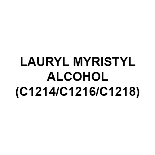 Lauryl Myristyl Alcohol