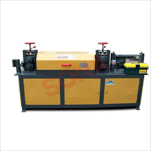 Rebar Decoiling Machine - Model GTQ4-12B, Diameter 5-12mm, Speed 35-42 m/min, Power 16 Kw, Weight 1160 Kg | Durable Design, High Capacity, Precise Cutting, Easy Operation, Low Maintenance