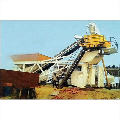 Compact Pan Mix Concrete Batching Plant
