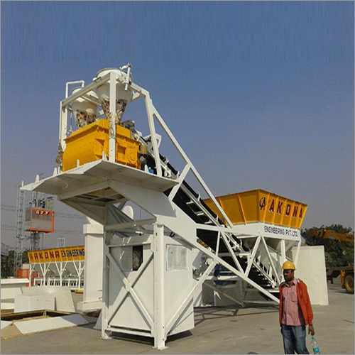 Compact Twin Shaft Batching Plant