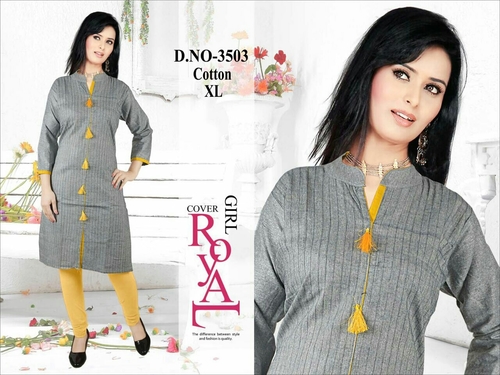Ladies Cotton Kurtis