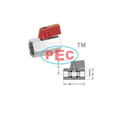 Mini Ball Valve Female X Female Mini Ball Valve Female X Female