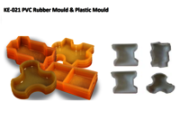 Paver Block Mould - Pvc Rubber, Lightweight Design | High Pressure Resistance, Smooth Texture, Perfect Finishing, Interlocking Capability