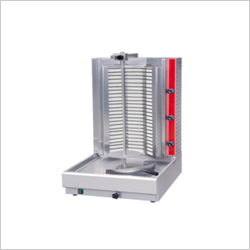 Shawarma Griller-cap Single To Three - Stainless Steel, 22x16x20 Inch, Silver And Red | Fully Automatic, 500 Litre Capacity, Electric Power, 75-110â°c Temperature Range
