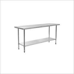 Preparation Table - Stainless Steel, 500 Litre Capacity, Fully Automatic, Silver Finish, 100 Kg Weight