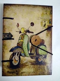 Personalized Leather Sketchbook