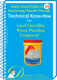 Construction Chemicals Technical Know-How Reports