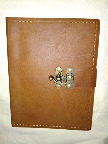 Brown Handmade Leather Traveller'S Notebook Diary