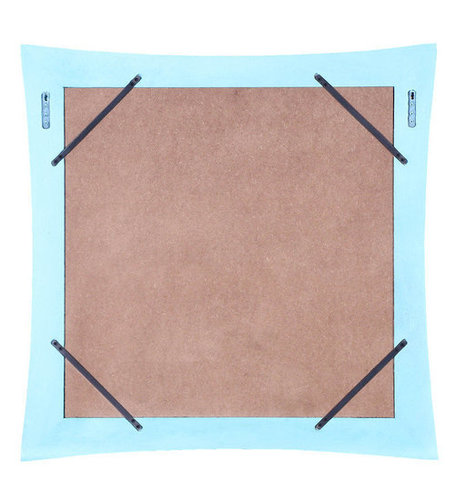 Venus Mirror Frame 34" in Accent Blue Finish