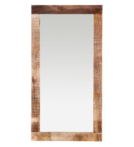 Venus Mirror Frame 53" In Natural Finish No Assembly Required