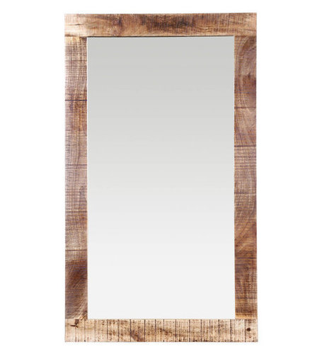 Venus Mirror Frame 47" In Natural Finish No Assembly Required