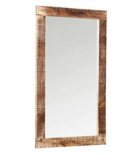 Venus Mirror Frame 58" In Natural Finish No Assembly Required