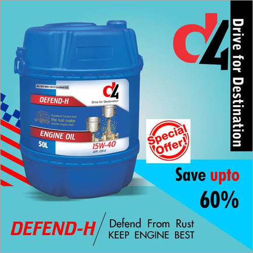 50 Ltr 15w40 Engine Oil