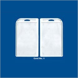 Two Side Sticky ID Card Holder - PVC Material, Size 86 X 54 mm, Light Weight , Robust & Durable for Professional Use