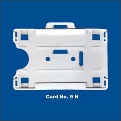 Double Sided ID Card Holder - PVC, 48x72 mm | Professional Application, Double Sided Functionality, High Strength and Durability