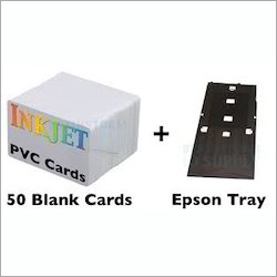 Inkjet PVC Card - PVC Material, Small To Large Size | Optimum Quality, Awesome Pattern, Smooth Finish