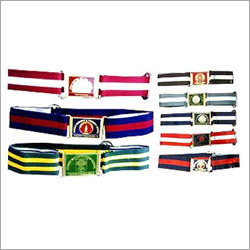School Belt - Cotton Fabric, Unisex Metal Buckles | Breathable Design, Durable and Stylish Accessory