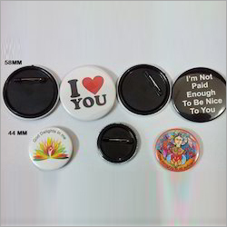 School Badge - Plastic and Metal | Lightweight, Round Shape, Small to Large Sizes