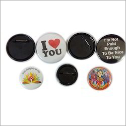Button Badges - Plastic and Metal, Small to Large Round Badges for School Activities | Lightweight Design for Easy Wearing