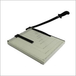 Manual Paper Cutter - Metal, 630x340x100 mm | Square Design, Efficient Paper Cutting Tool