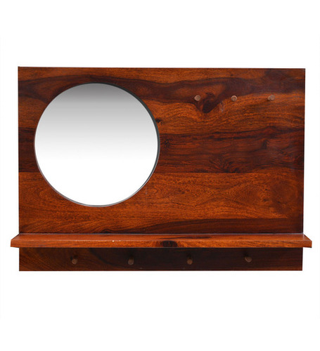 Venus Mirror Frame 19"In Honey Finish No Assembly Required