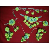 Bridal Yellow Flower Jewellery
