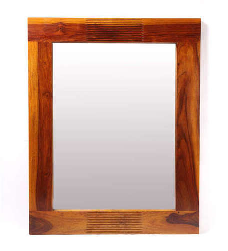 Venus Mirror Frame 31"In Honey Finish No Assembly Required