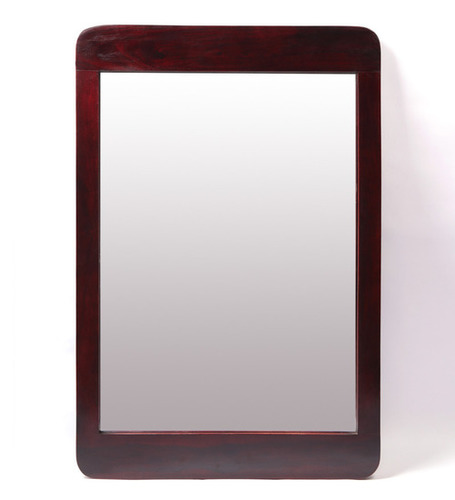 Venus Mirror Frame 39"In Mahogany Finish No Assembly Required
