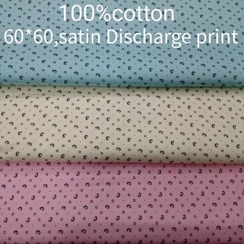 Shirting Satin Print Fabric 58'