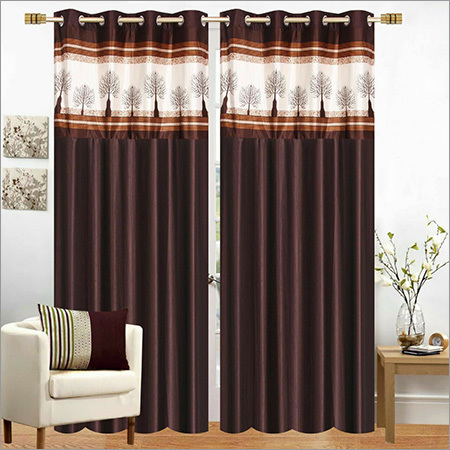 Designer Long Crush Curtain