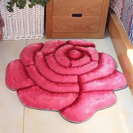 Rose Shaggy Carpet