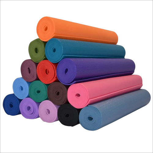 Yoga Mats - Cotton Material, Lightweight and Foldable Design | Hand Washable, Non-Slip Stability for Home and Outdoor Use