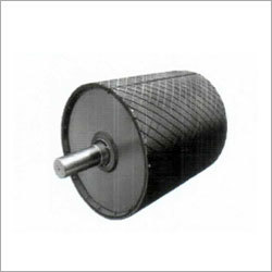 Head Pulley with Rubber lagging sheet
