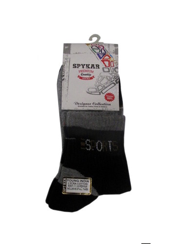 Lycra Cotton Sports Socks