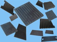 Rubber Rail Pad - Rubber Material, 5mm Thickness, Black Color | High Quality, Tolerance 1-50mm, Suitable For Industrial Use
