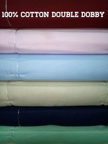 Shirting Cotton Double Dobby Fabric 58'